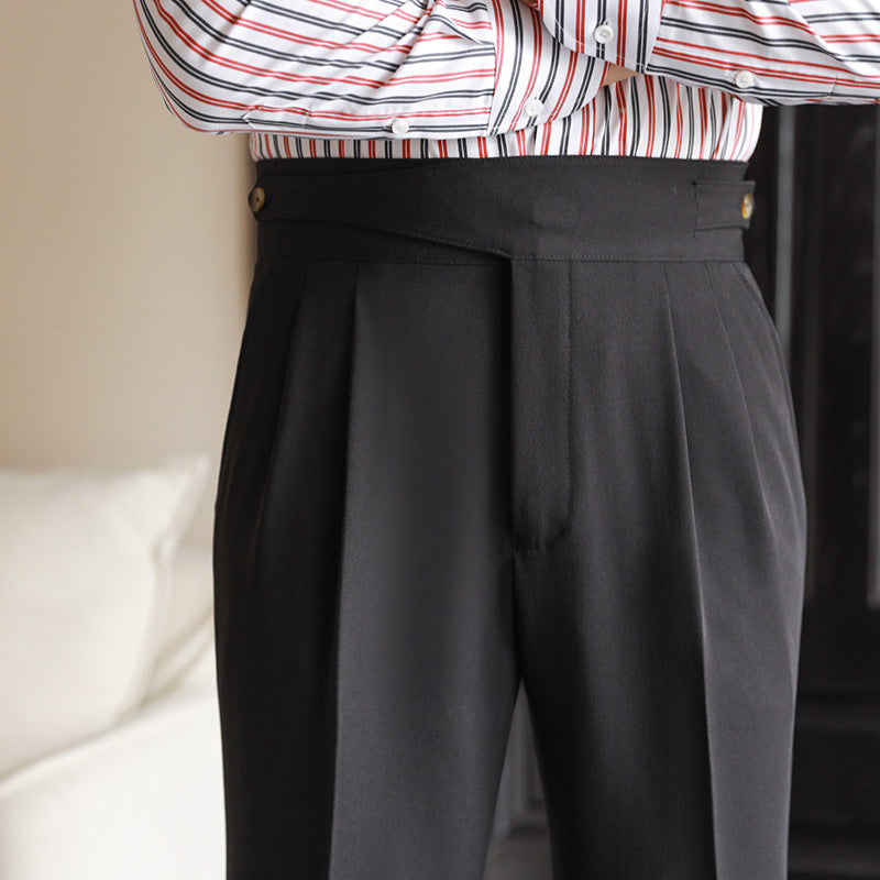 Men's Spring And Autumn Business Straight All-matching Pants