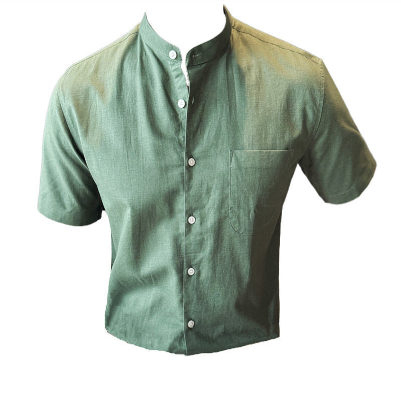 Men's Thin Linen Cotton Breathable Shirt