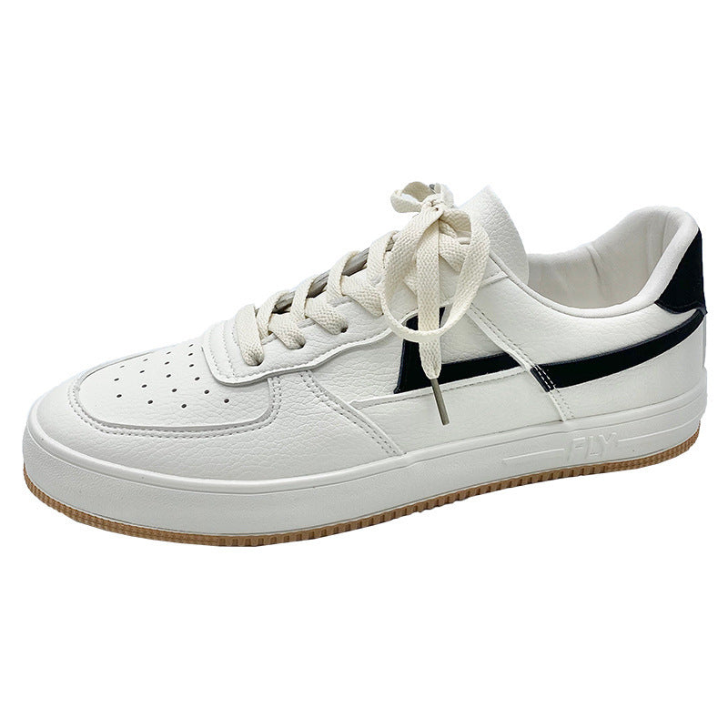 New Sneakers Trend All-Match White Shoes Casual Shoes Men